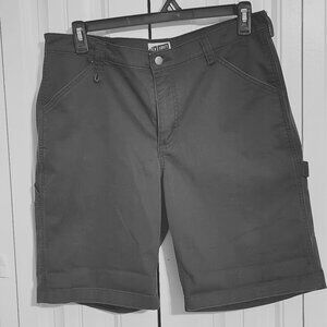 Duluth Trading 40 Grit Shorts Womens 14 Utility Work Carpenter